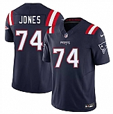 Men & Women & Youth New England Patriots #74 Caleb Jones Navy 2025 F.U.S.E. Vapor Limited Stitched Jersey,baseball caps,new era cap wholesale,wholesale hats